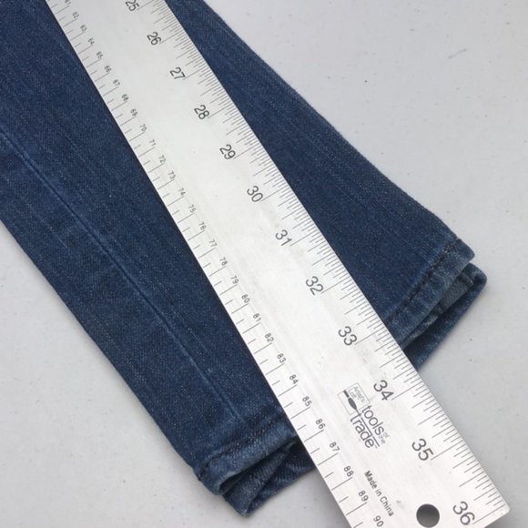 LIKE NEW TRUE RELIGION STELLA SKINNY JEANS 27x33 MADE IN USA 🇺🇸 - Picture 11 of 14